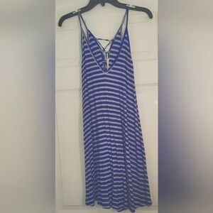 Lush blue summer dress